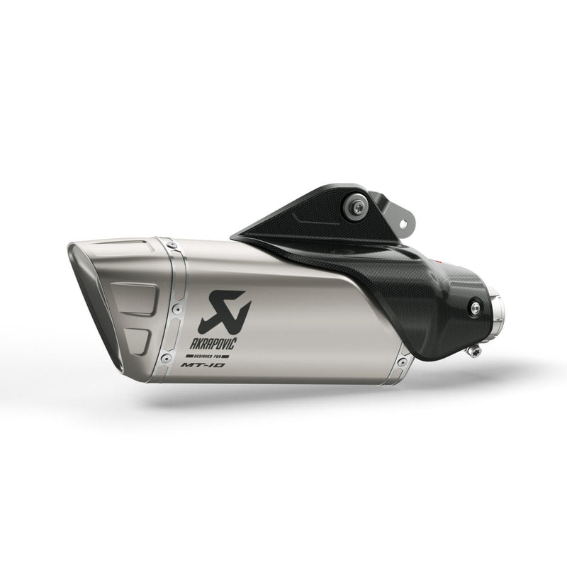 Yamaha Akrapovic Slip-On Titanium Muffler MT-10 2022-2023