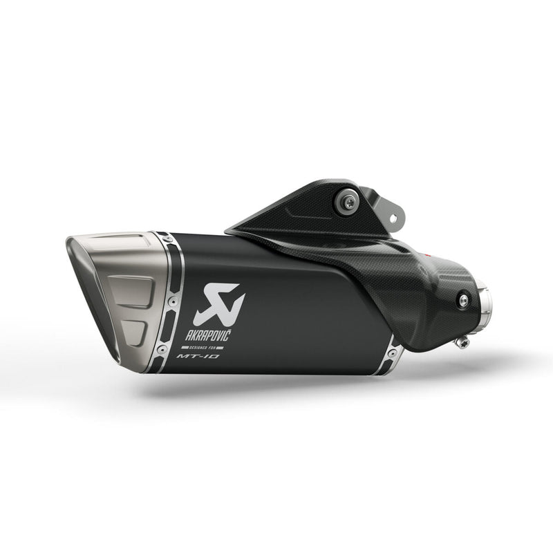 Yamaha Akrapovic Slip-On Black Muffler MT-10 2022-2023