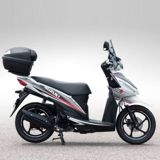 Suzuki Graphics Kit White Models UK110 Address 2015-2020
