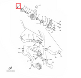 OEM Yamaha Water Pump Circlip MT-09A 2014-2020