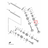 OEM Yamaha Intake Valve Stem Seal YZF-R1 2007-2022