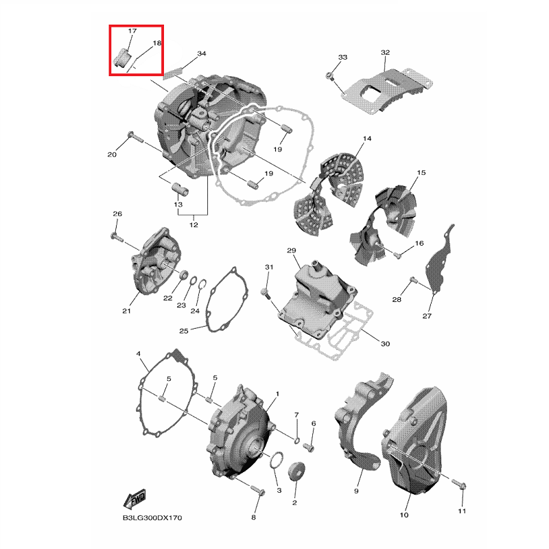 OEM Yamaha Oil Plug YZF-R1 2015-2022