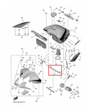 OEM Yamaha Fuel Tank Cross Bar YZF-R1 2020-2022