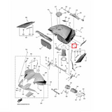 OEM Yamaha Fuel Tank Damper, Side Cover YZF-R1 2015-2022