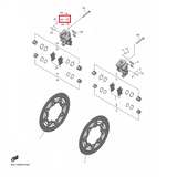 OEM Yamaha Front Brake Caliper Bleed Screw (R.H) YZF-R1 2015-2022