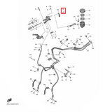 OEM Yamaha Front Master Cylinder: Bracket Bolt YZF-R1 2015-2022