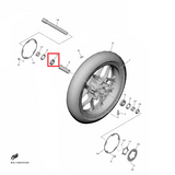 OEM Yamaha Front Wheel Bearing (R.H) YZF-R1 2015-2022