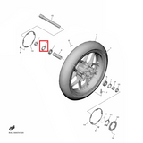 OEM Yamaha Front Wheel Oil Seal YZF-R1 2015-2022