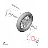 OEM Yamaha Front Wheel O-Ring YZF-R1 2015-2022