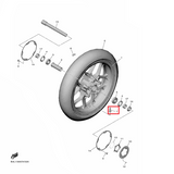 OEM Yamaha Front Wheel Valve YZF-R1 2015-2022