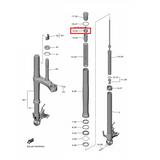 OEM Yamaha Front Fork Spring Guide YZF-R1 2015-2022