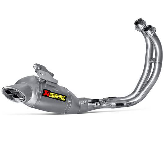 Akrapovic Titanium Silencer 2-1 System Yamaha MT-07 2014-2023