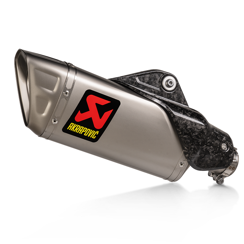 Akrapovic Titanium Silencer Slip-On Kit Yamaha MT-10 2022-2023