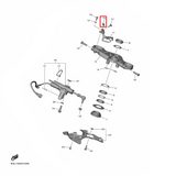 OEM Yamaha Stay Nut, Spring YZF-R1 2015-2022
