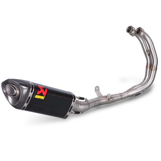 Akrapovic Carbon Silencer Complete Race System Yamaha YZF-R3 2022-2023