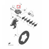 OEM Yamaha Rear Brake Caliper Bleed Screw YZF-R1 2015-2022