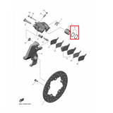 OEM Yamaha Rear Brake Caliper Seal Kit YZF-R1 2015-2022