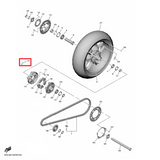 OEM Yamaha Rear Wheel Hub Dust Seal YZF-R1 2015-2022