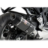 Yoshimura Carbon R77 Street Slip-On With Carbon Coned End Cap Suzuki GSX-R600 2011-2018