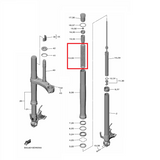 OEM Yamaha Front Fork Spring YZF-R1 2020-2022