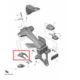 OEM Yamaha Mud Guard Bracket 6 YZF-R1 2015-2022