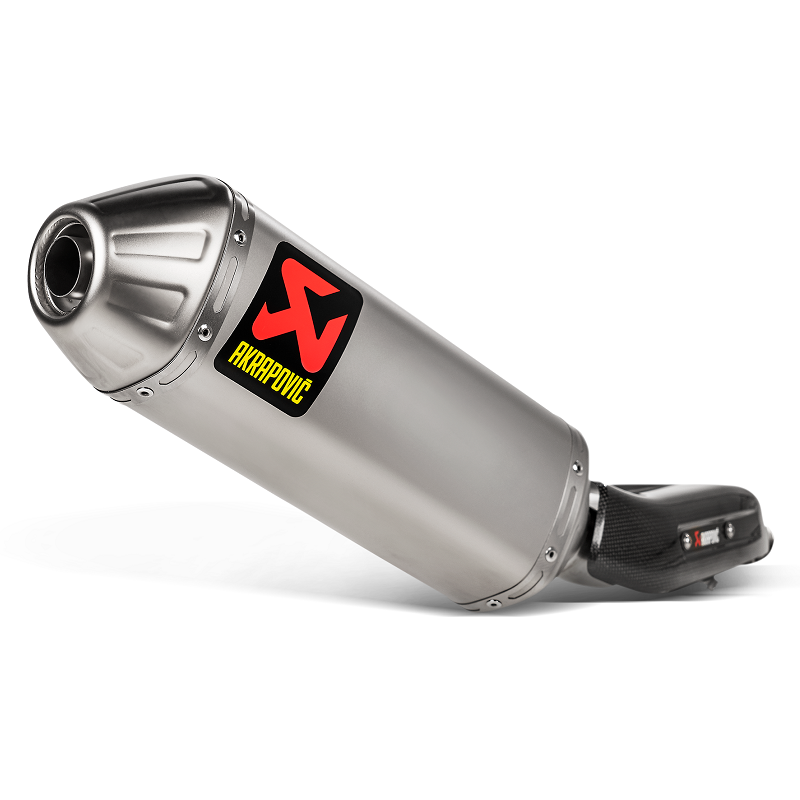 Akrapovic Titanium Silencer E-Marked Slip-On Kit Tenere 700 2019-2020