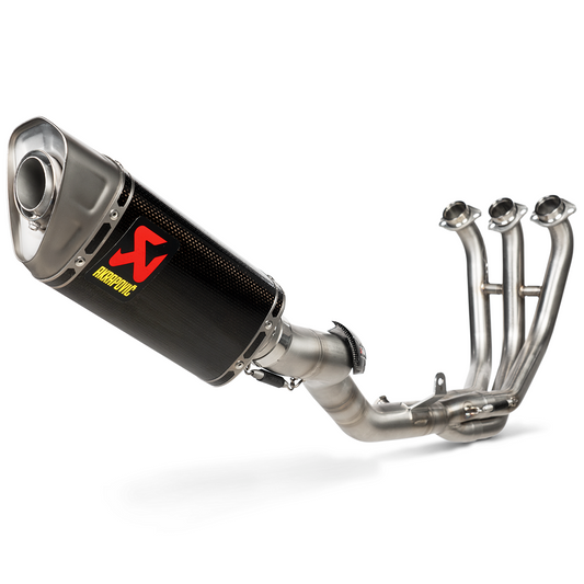 Akrapovic Carbon Silencer 3-1 Race System Yamaha Tracer 9 2021-2023