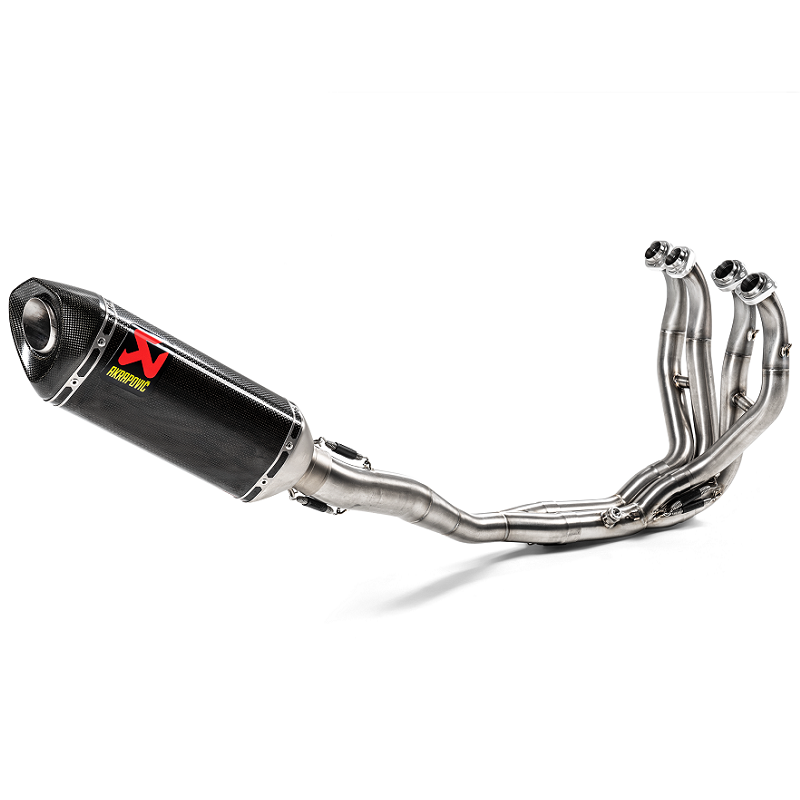 Akrapovic Carbon Silencer Complete Stainless 4-2-1 System Kawasaki ZX-6R 2013-2020